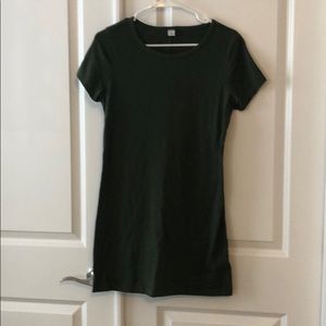 Old Navy Olive Tee Dress